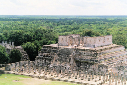 El templo de los guerreros